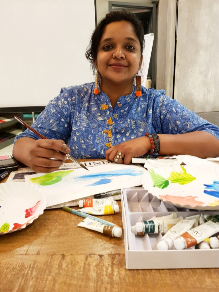 Parinitha Konanur artist illustrator urban sketcher