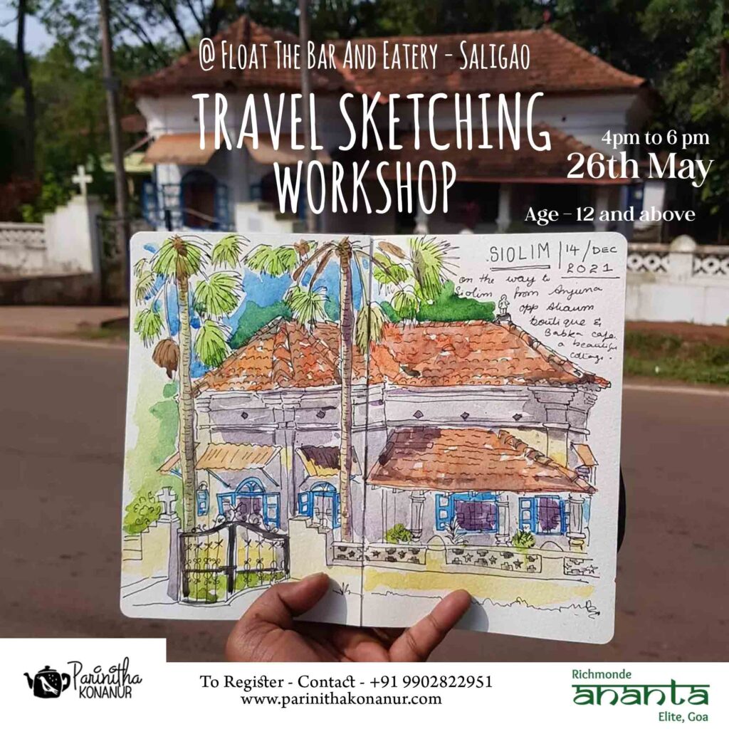 Travel Sketching Workshop , Watercolor workshop